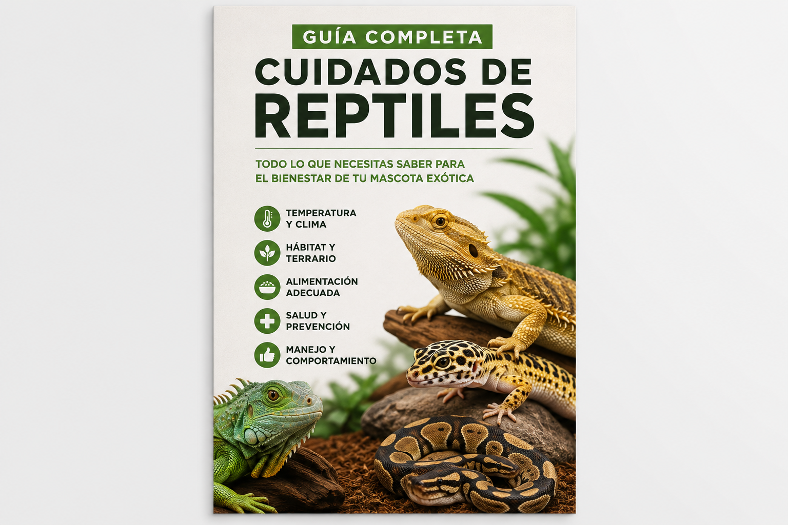 GUÍA DE CUIDADO DE ANIMALES EXOTICOS